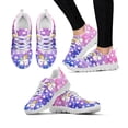 thumbnail image 1 of Zapatillas deportivas informales con estampado de hada y dientes de galaxia para mujer, cómodas, con cordones y malla, para exteriores, para niñas, 1 of 6