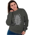 thumbnail image 3 of Ancient Egyptian Scarab Beetle Sweatshirt for Men or Women Brisco Brands 2X, 3 of 6