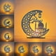 thumbnail image 2 of Wooden handicraft decoration lamp creative Middle East festival decorative lamp moon LED decorative lamp decoration, 2 of 2