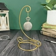 thumbnail image 6 of Bard's Gold-toned Ornament Stand, 8" H x 4" W x 5.25" D, Pack of 2, 6 of 6
