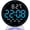 Blue, variant on Smart LED Alarm Clock With Countdown Timer, Dual Alarms, Date Display & Jumping Seconds, Multifunctional Clock Night Light for Bedroom/Office