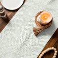 thumbnail image 3 of Table Runners 70 Inches Long Dress Scarves, Sage Green Geometric Farmhouse Coffee/Dining/Kitchen Table Decor, Holiday Table Runner, Aesthetics Luxury Abstract Art 13x70 Inch, 3 of 9