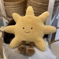 thumbnail image 3 of KAIYANG Divertido juguete de peluche con forma de sol y luna, almohadas para sofá de noche, utilizado para la decoración del hogar (sol), 3 of 5
