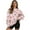 Butterfly Print Beige Pink, variant on SCRAWLGOD Leopard Print Pink Black Crewneck Fall Sweatshirts for Women Trendy Women's Long Sleeve Pullover Tops with Pockets Fashion for Daily Wear, Spots, Office, S