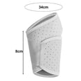 thumbnail image 5 of Pebbuoy Sports Wristband Wrist Brace with Fastener Tape Adjustable Breathable Fabric Compression Support Wrist Wrap Fitness Joint Support Wrist Guard, 5 of 6