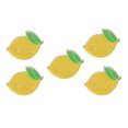 thumbnail image 6 of Clispeed 5Pcs Orange Lemon Shaped Breastpin Chic Ornament Brooches for Casual Decoration, 6 of 8