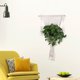 thumbnail image 5 of Tapiz tejido con cuerda de algodón hecho a mano para colgar en la pared, estilo bohemio, decoraciones para el hogar, decoración de pared, palo de madera con cuerda de algodón, decoración colgante, 5 of 8