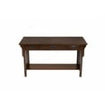 thumbnail image 2 of Pemberly Row Mission 3 Drawer Crofter Style Console Table in Walnut, 2 of 5