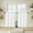 White, variant on OVZME Judy White Cafe Curtains 30 Inch Length, Light Filtering Faux Linen Textured Small Curtain Over Sink, Half Window Curtains for Cabinet Bathroom Basement RV Camper, 30Wx30L Inch, 2PCS