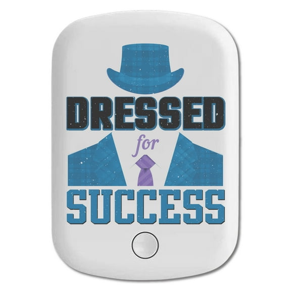 DistinctInk Magnetic Battery Pack, 5000 mAh Wireless Portable Charger with USB-C Cable, Compatible with MagSafe iPhone 14 / 13 / 12 Series - Dressed For Success