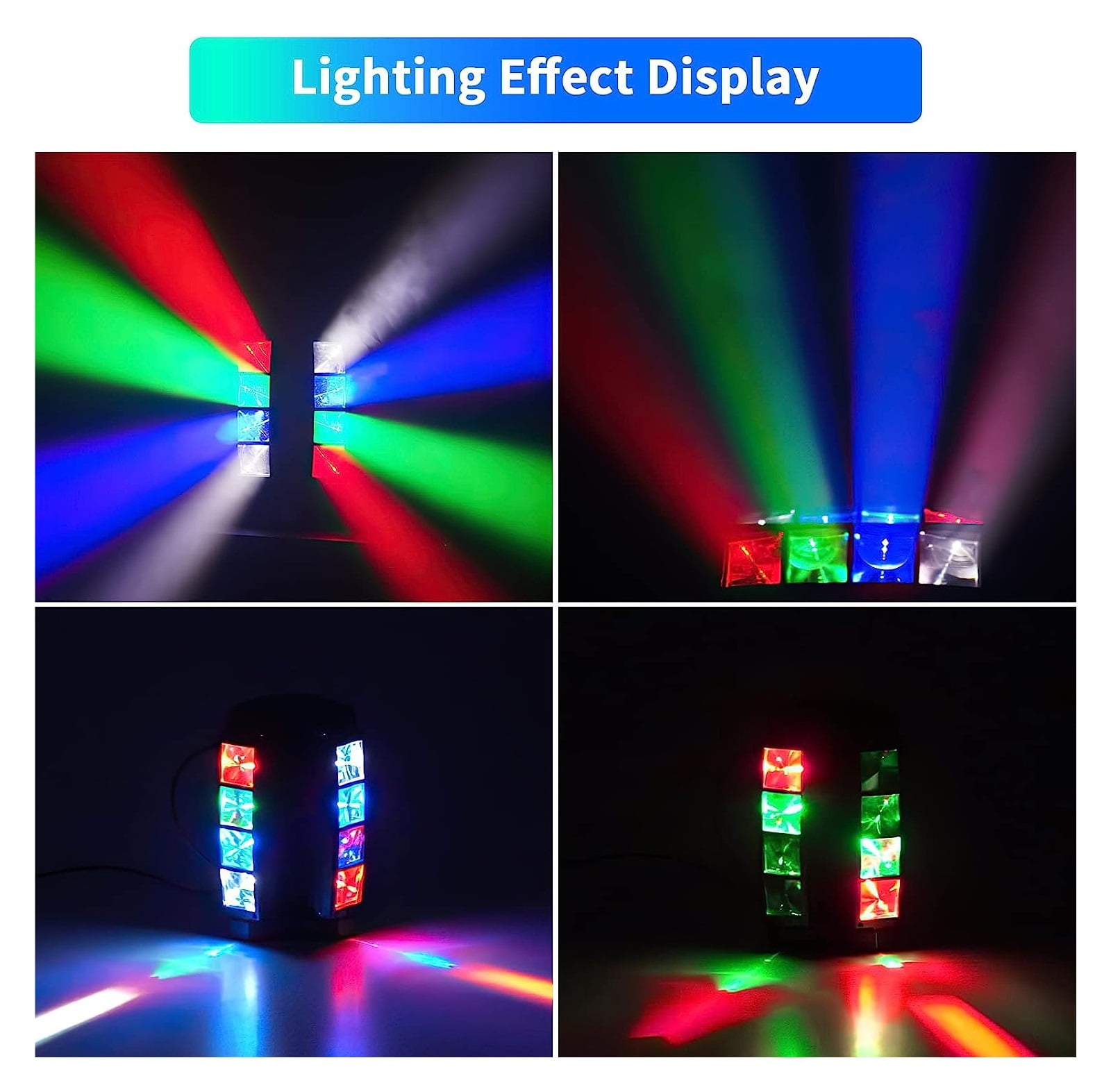 LED RGBW Light Moving Head Beam DJ Stage Lighting Effect Controller Disco Show For Nightclub Bar Party KTV Birthday