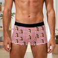 thumbnail image 1 of Printed Striped Underwear for Daily Comfort and Support – Breathable Soft Briefs Designed for Men, 1 of 3