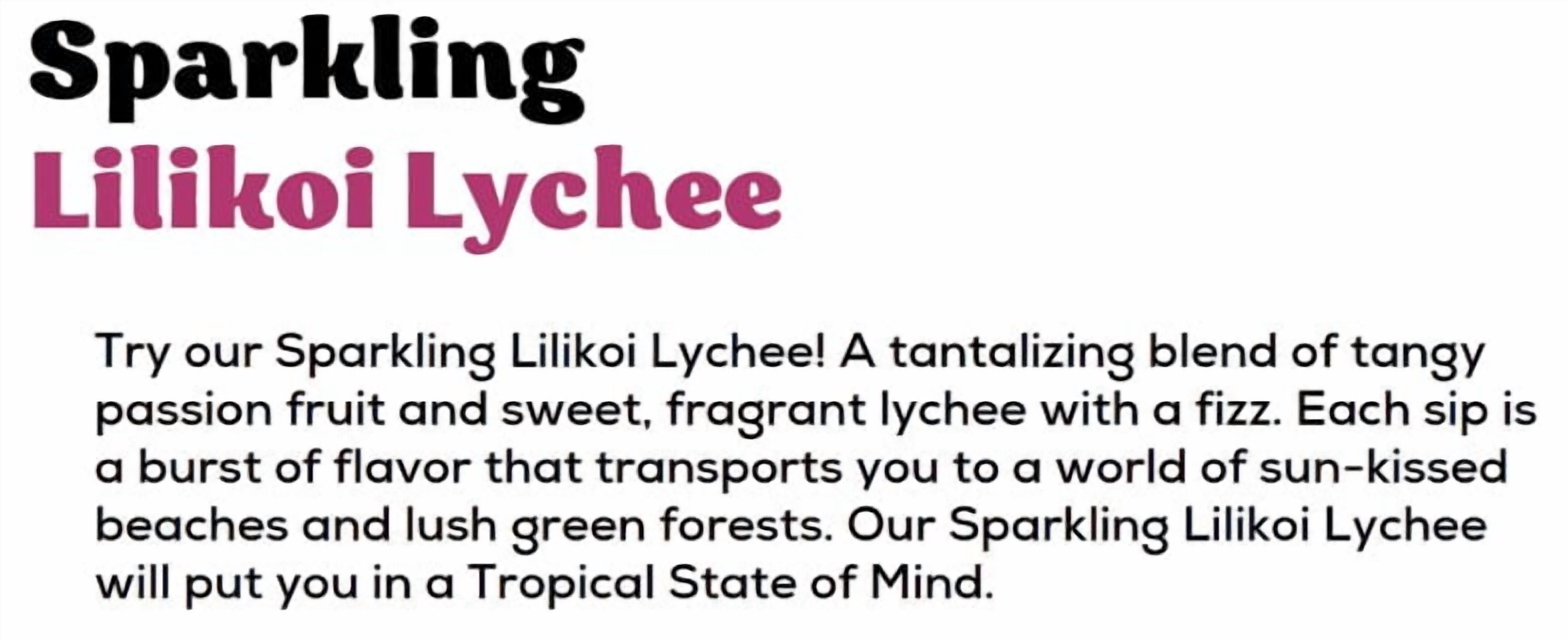 Hawaiian Soda Lilikoi Lychee, 12 fl oz