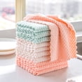 thumbnail image 1 of Toallitas húmedas Lazy de gran tamaño para lavado de manos, de terciopelo coral, para cocina, toallitas húmedas absorbentes y limpiadoras., 1 of 5