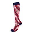 thumbnail image 1 of Red Stockings Compression Socks Compression Socks Elastic Socks Sports Socks Yoga Socks, 1 of 4