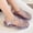 Purple, variant on Viluyesy Girls Jelly Sandals, Comfort Sole Anti-Slip Closed Toe Summer Fashion Princess Shoes Hot Pink