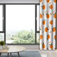 thumbnail image 4 of Cortinas de ventana rústicas, cortina de puerta, cortinas de ventana para decoración de sala de estar , NARANJA Macarena Cortina de ventana, 4 of 8