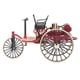 thumbnail image 3 of Adornos de modelo de triciclo clásico a escala 1:12, modelo de coche de aleación retro de alta simulación, decoración para el hogar, color rojo, 3 of 14