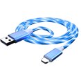 thumbnail image 5 of Cable de datos serpentina de Metal para Apple Android tipo C, luz luminosa para correr, cable de carga rápida 2.4A, 5 of 5