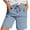 Light Blue, variant on lmcalzta Womens Linen Shorts Drawstring High Waisted 4 Inch Inseam Summer Casual Shorts with Pockets