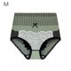 thumbnail image 1 of Ropa interior de mujer Abdomen Braguitas breves elásticas Calzoncillos de entrepierna sin costuras de cintura alta, Verde, M kenally  AP000977-04, 1 of 7
