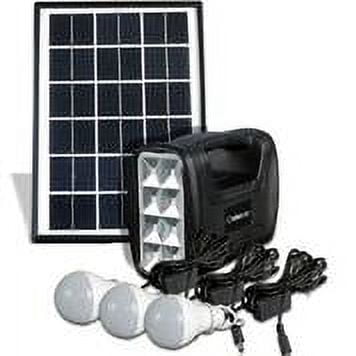 GigaTent Camping String Light / Flashlight / USB Port Powered by Solar Panel or DC 5.5V Adapter