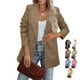 thumbnail image 4 of Chaquetas de traje para mujer,Chaqueta de traje para mujer, Blazers largos largos para mujer, Blazer de mujer con claridad notable, 4 of 6