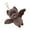 Dark Brown, variant on Multifunctional Bat Shape Plush Charm for Keys and Bags Stuffed Pendant Keychain Creative Accessory