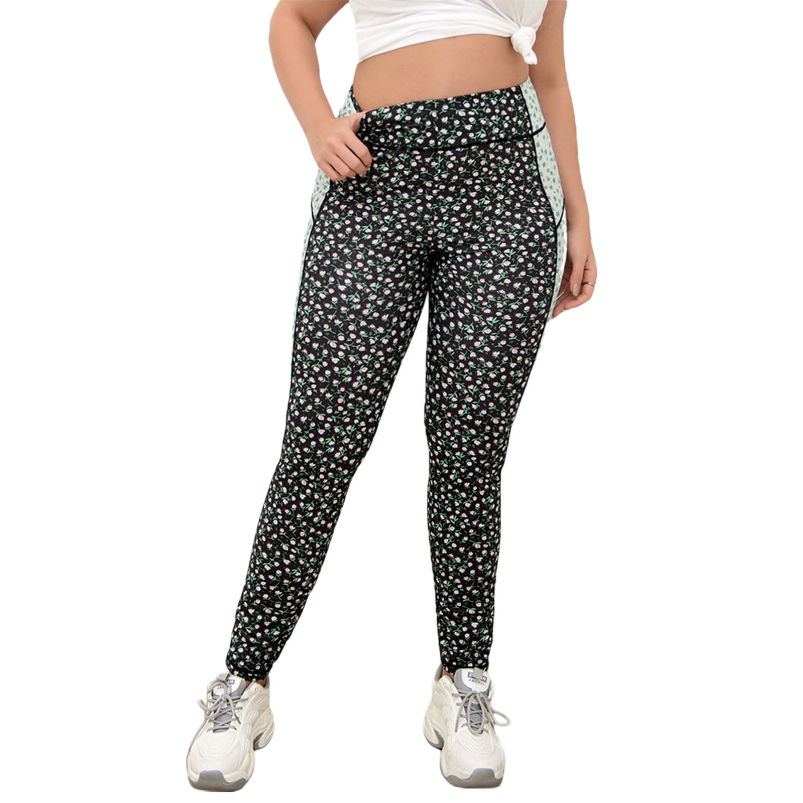 Awoscut Plus Size Yoga Leggings for 