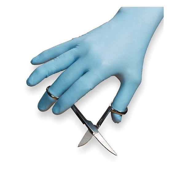 Condor Disposable Gloves,Nitrile,S,PK100 2VLY2