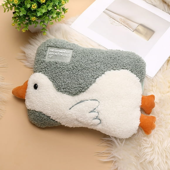 EGNMCR Pillow Cases, Pillow Covers Hot Water Bag Plush Jacket Warm Water Bag Set Plush Warm Gloves Children's And Winter Warmth hot water bottle