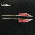 thumbnail image 1 of For Mercedes Benz GLB Car Metal Sticker Fender Modifications Laser Emblem Car Styling Exterior Accessories 1 Pair, 1 of 6
