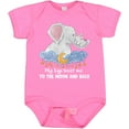 thumbnail image 3 of Inktastic My Gigi Loves Me to the Moon and Back Elephant Family Boys or Girls Baby Bodysuit, 3 of 5