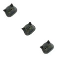 thumbnail image 3 of Cojín de peluche de gato negro Vogacara, 3 of 6