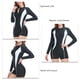 thumbnail image 5 of Traje de baño de manga larga, traje de baño para mujer, traje de surf de manga larga para mujer, traje de surf de una pieza construido para durar, 5 of 6