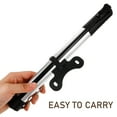 thumbnail image 6 of Inflator Vertical Tire Pump Cycle for Motorcycle Mini Bike Small Aluminum Alloy Plastic, 6 of 6