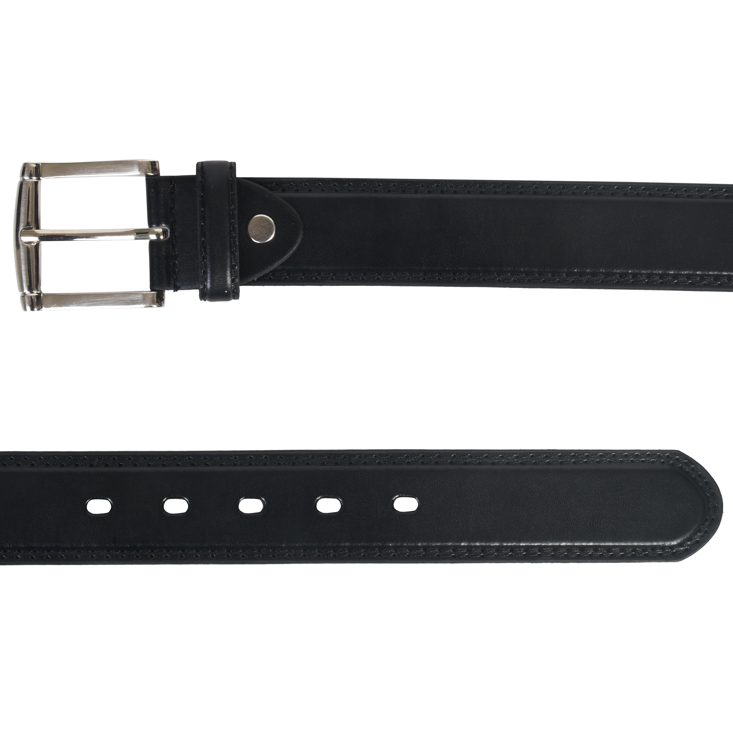 Leatherboss Men's Genuine Leather Big and Tall Belt photo 7