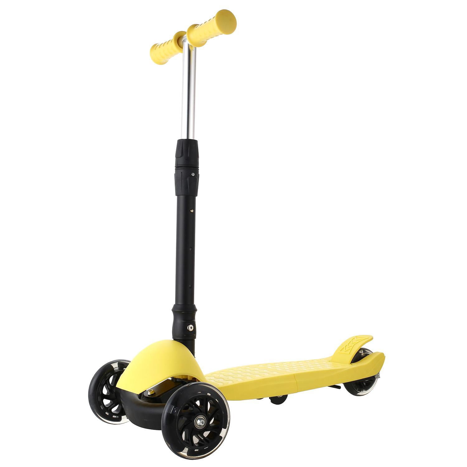 Folding Alloy Kick Scooter for Kids, Adjustable Height Scooter for Both ...