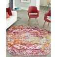thumbnail image 6 of Unique Loom Richmond Collection Area Rug - Medallion (5' Octagon Multi/Gray), 6 of 6