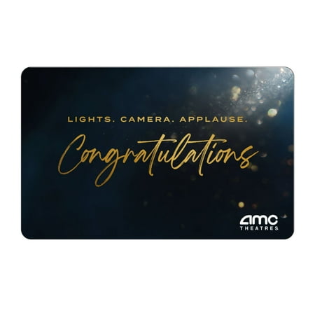 AMC Theatres $50 Congrats eGift Card [Email Delivery]
