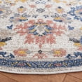 thumbnail image 3 of SAFAVIEH Astoria Mordikai Oriental Area Rug, Beige/Blue, 6'7" x 6'7" Round, 3 of 8