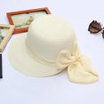 thumbnail image 3 of Yubnlvae Sun Hats Summer Hats for Women Wide Bongrace Women Straw Beach Hat Little Girl Sun Cap Foldable Ladies Hats, 3 of 3