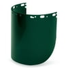 North Eye & Face Protection Protecto-Shield Replacement Visors, Shade 5.0/Green, Visor, 15 in x 8 1/2 in