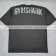 thumbnail image 1 of GYMSHARK POWER Letra Grande Manga Corta Camiseta Suelta Para Hombres Y Mujeres, 1 of 4