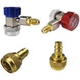 thumbnail image 2 of HAHADAXA Adjustable R134a & R1234yf AC Manual Quick Coupler Adapter Air Conditioner Refrigeration Freon Manifold Gauge Hose Connector, 2 of 3