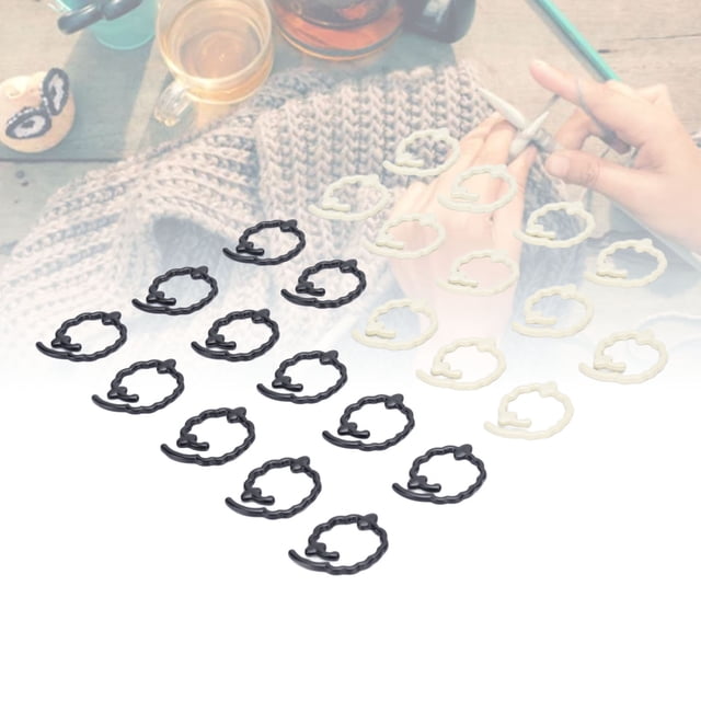 Marcadores De Puntada De Punto, 24 Piezas De aleación De Zinc Marcadores De Tejido Espiral Abiertos Clips De Marcador De Crochet Marcadores De Lugar De Tejido Marcadores De