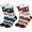 Red + Blue, variant on SOMER 2 Pairs Christmas Socks for Women Fuzzy Socks Grip Cozy Cute Warm Non Slip Winter 2025