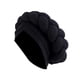 thumbnail image 1 of Turbante africano jinwen pañuelo para la cabeza musulmán negro, 1 of 8