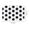 thumbnail image 3 of Goofa 16"x24" Inches Soccer Ball Doormats for Outdoor Entrance - Non-Slip Welcome Mat, Heavy Duty Door Mats Outdoor, Spring Doormat, 3 of 9