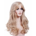 thumbnail image 1 of Peluca Gerulyss Rubia Larga Fresa Ondulado Sintética para Mujer, 1 of 7